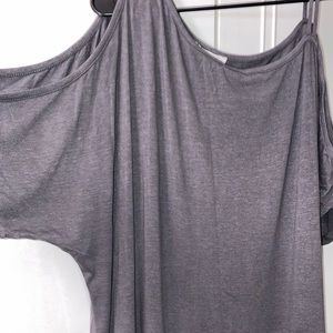 Grey work out top